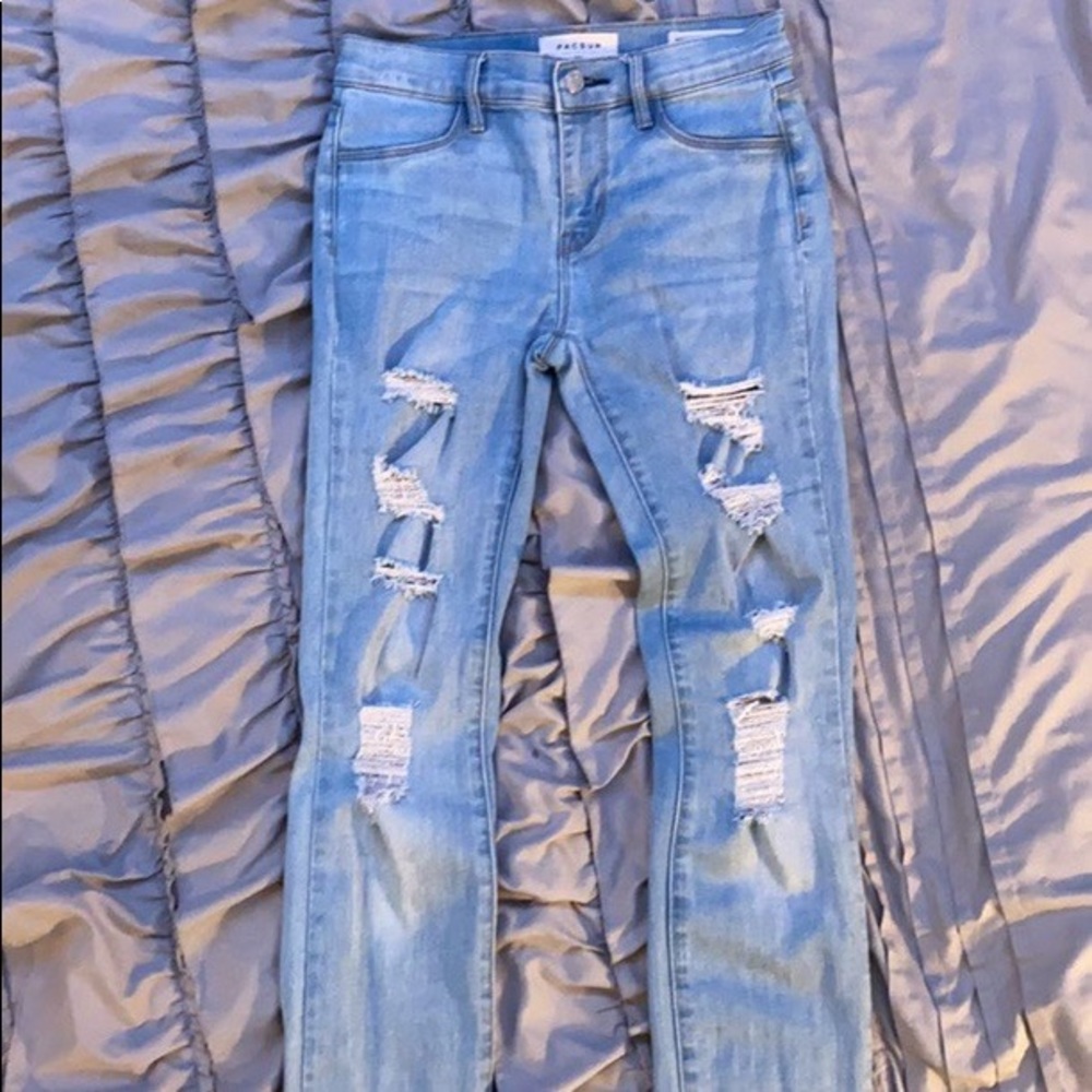 pacsun ripped jeans